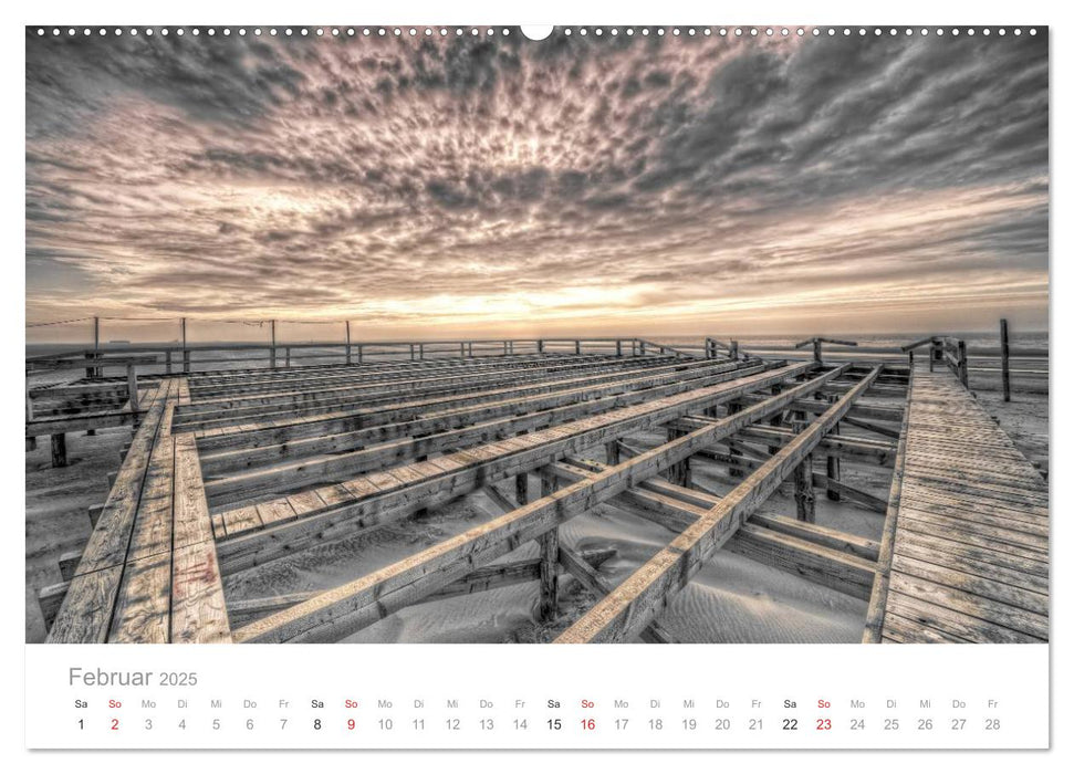 St. Peter-Ording. Deutschlands größte Sandkiste (CALVENDO Premium Wandkalender 2025)