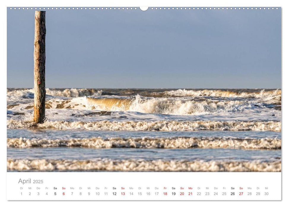 St. Peter-Ording. Deutschlands größte Sandkiste (CALVENDO Premium Wandkalender 2025)