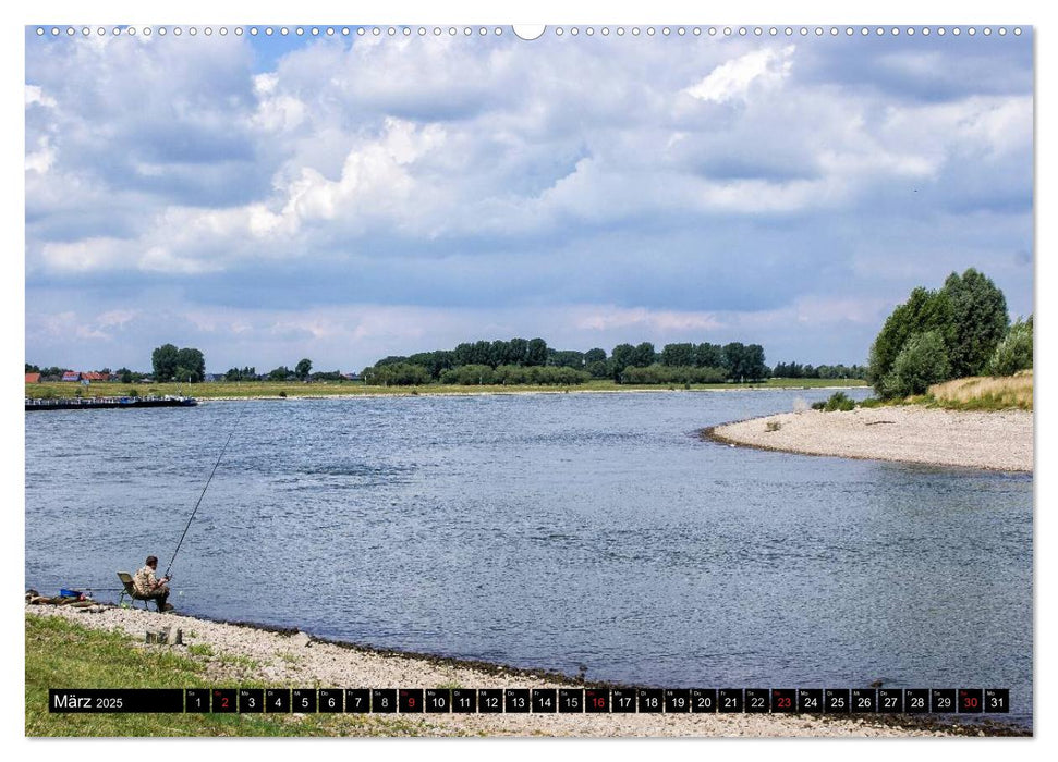 Malerischer Niederrhein (CALVENDO Premium Wandkalender 2025)