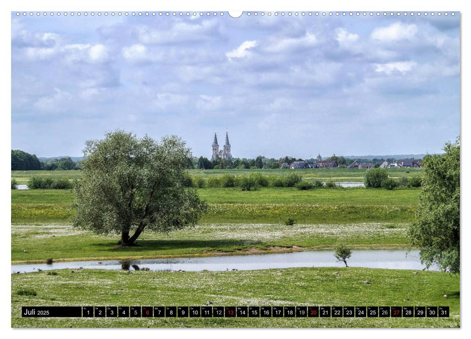 Malerischer Niederrhein (CALVENDO Premium Wandkalender 2025)