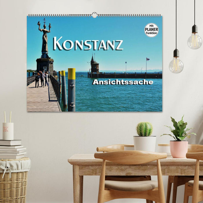 Konstanz - Ansichtssache (CALVENDO Wandkalender 2025)