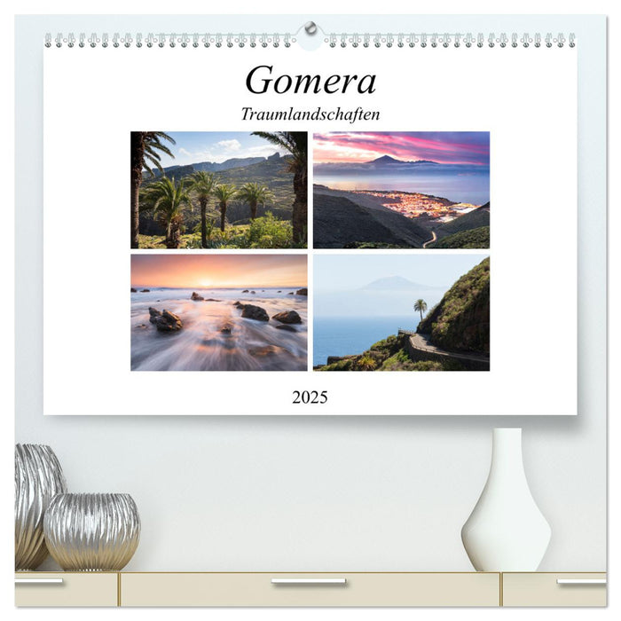 Gomera Traumlandschaften (CALVENDO Premium Wandkalender 2025)