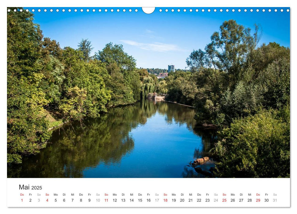 Pforzheims schöne Stellen (CALVENDO Wandkalender 2025)