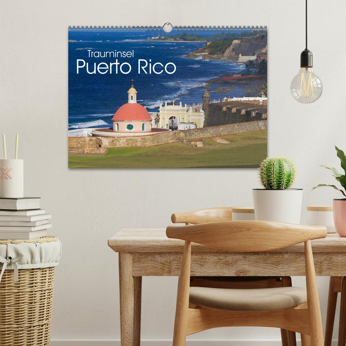 Trauminsel Puerto Rico (CALVENDO Wandkalender 2025)