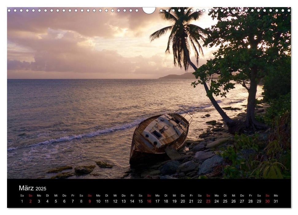 Trauminsel Puerto Rico (CALVENDO Wandkalender 2025)