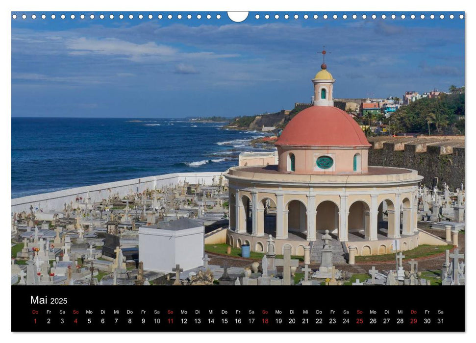 Trauminsel Puerto Rico (CALVENDO Wandkalender 2025)