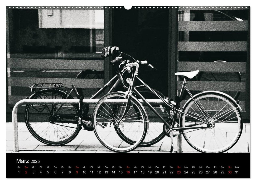 200 Jahre Fahrrad - Ausschnitte von Ulrike SSK (CALVENDO Premium Wandkalender 2025)