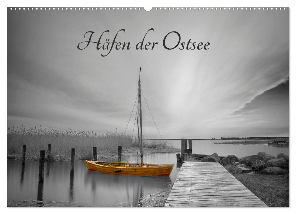 Häfen der Ostsee (CALVENDO Wandkalender 2025)