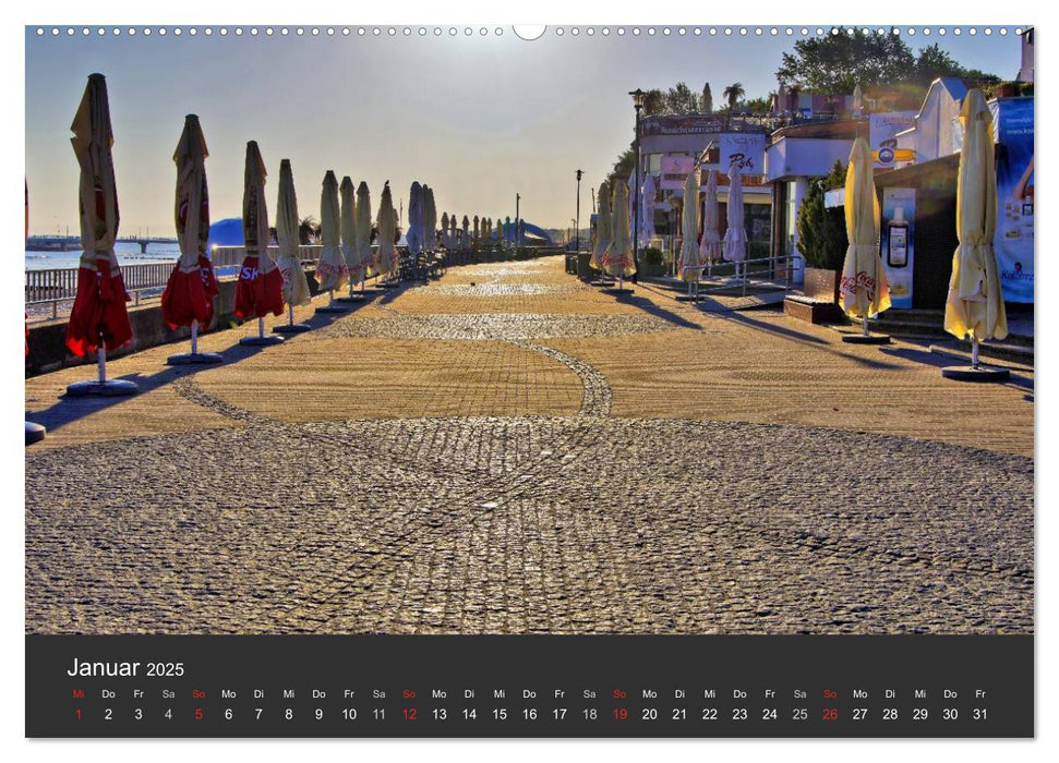 Sonne Strand und Meer in Kolberg (CALVENDO Wandkalender 2025)