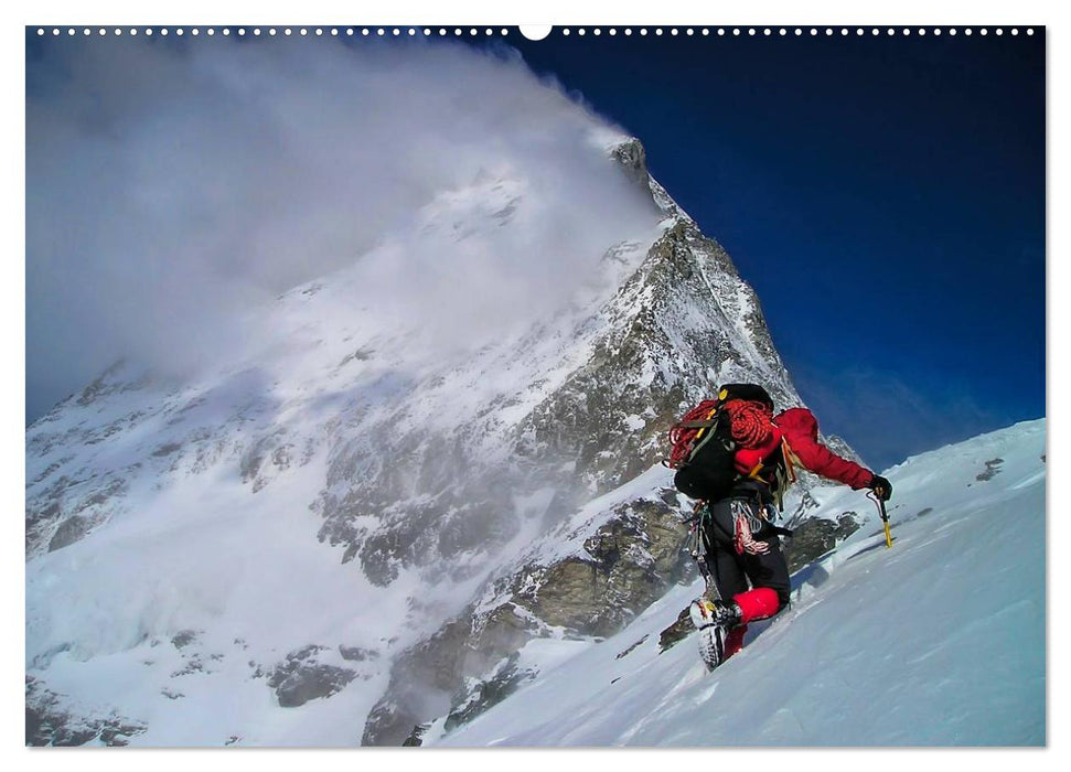 Bergsteigen und Klettern (CALVENDO Premium Wandkalender 2025)