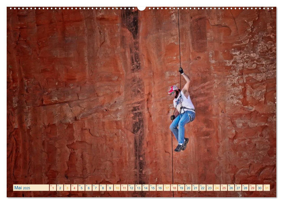 Bergsteigen und Klettern (CALVENDO Premium Wandkalender 2025)