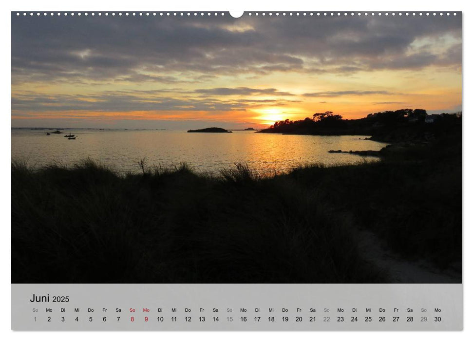 Bretagne - Wildnis Finistère (CALVENDO Wandkalender 2025)