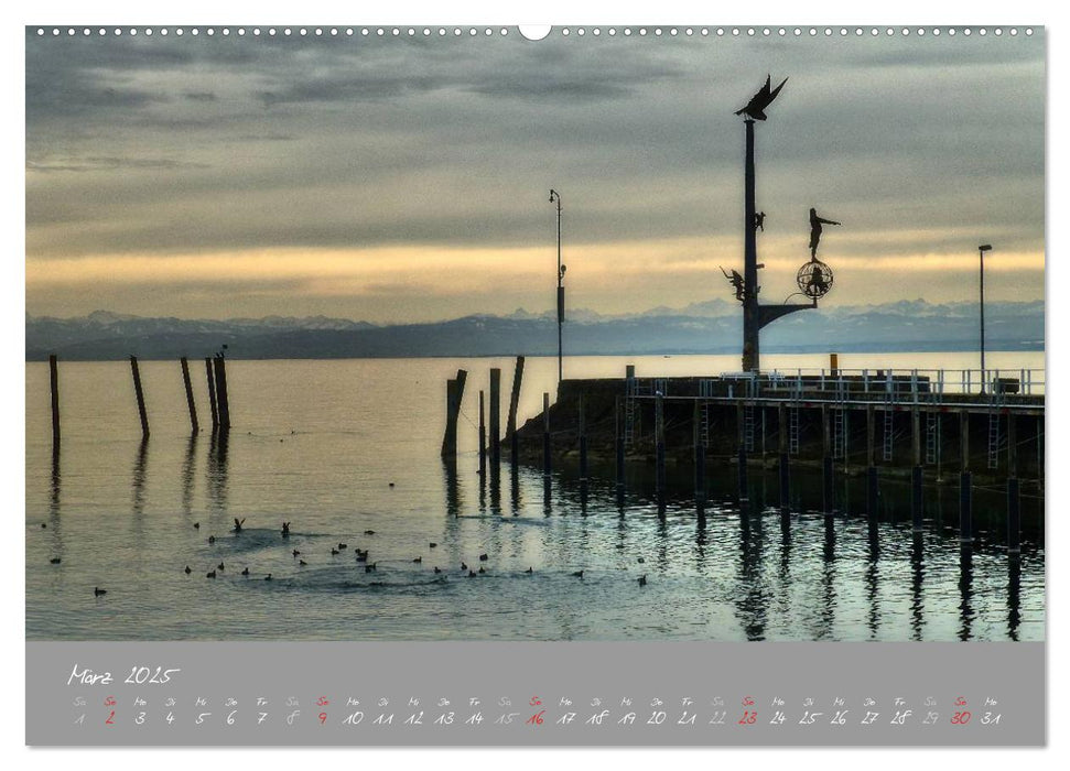 Farbrausch Bodensee (CALVENDO Premium Wandkalender 2025)