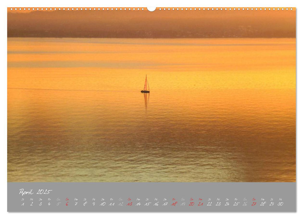 Farbrausch Bodensee (CALVENDO Premium Wandkalender 2025)