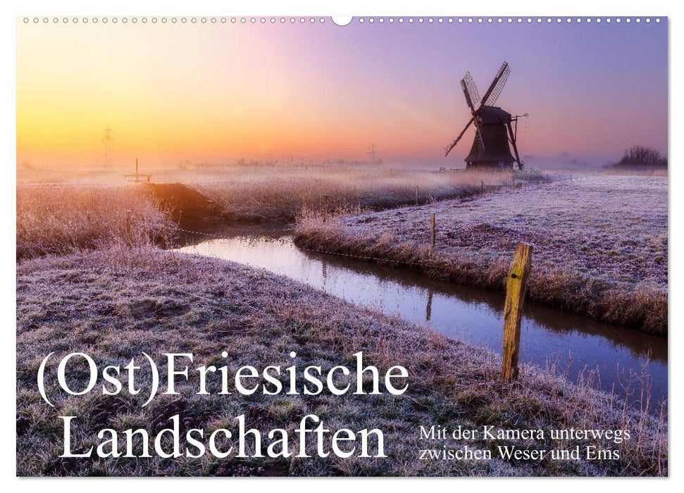 (Ost)Friesische Landschaften (CALVENDO Wandkalender 2025)