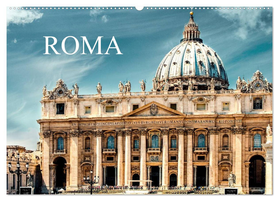 Roma (CALVENDO Wandkalender 2025)