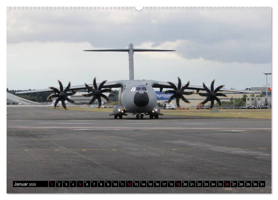 Augenblicke in der Luft: Airbus A400M (CALVENDO Premium Wandkalender 2025)