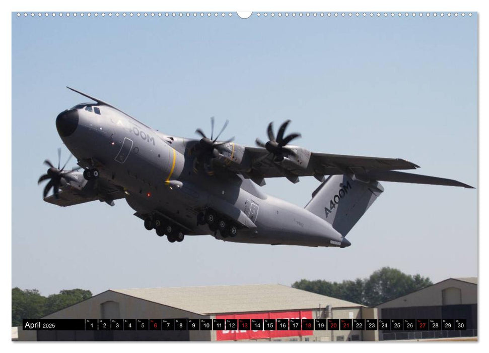 Augenblicke in der Luft: Airbus A400M (CALVENDO Premium Wandkalender 2025)