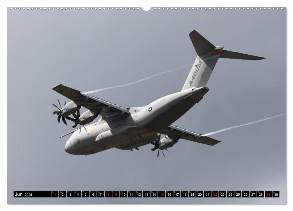 Augenblicke in der Luft: Airbus A400M (CALVENDO Premium Wandkalender 2025)