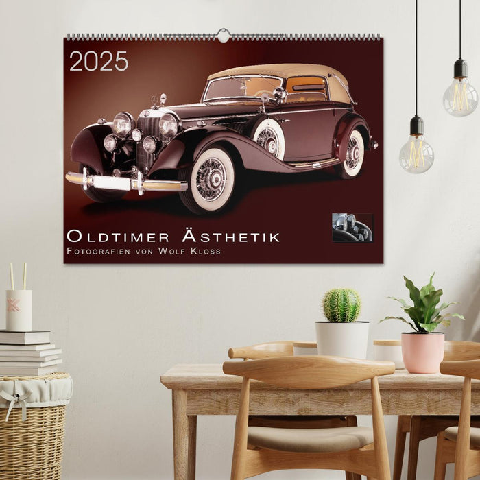 Oldtimer Ästhetik - Fotografien von Wolf Kloss (CALVENDO Wandkalender 2025)