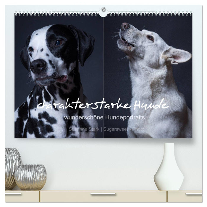 charakterstarke Hunde, wunderschöne Hundeportraits (CALVENDO Premium Wandkalender 2025)