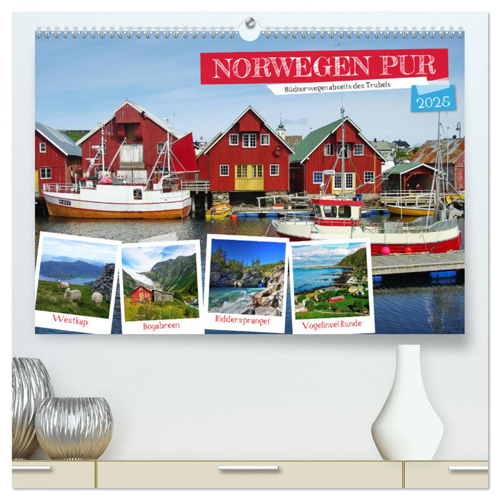 Norwegen PUR (CALVENDO Premium Wandkalender 2025)