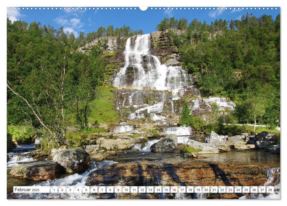 Norwegen PUR (CALVENDO Premium Wandkalender 2025)