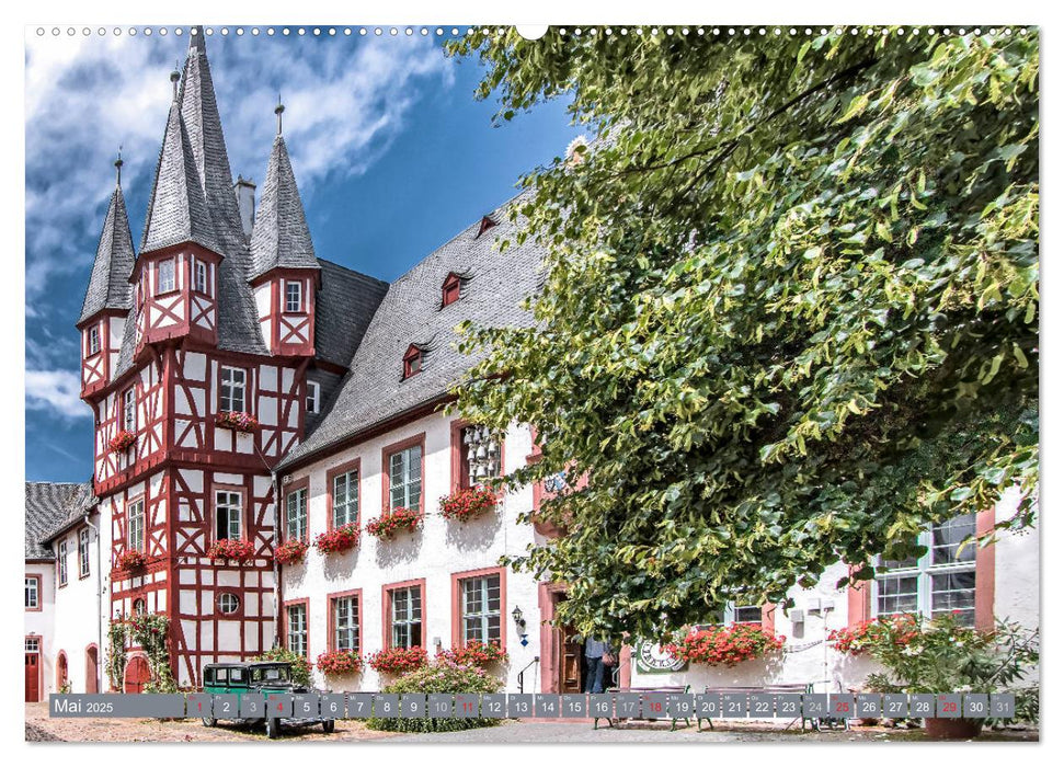 Rüdesheim - Rhein, Riesling, Romantik (CALVENDO Wandkalender 2025)