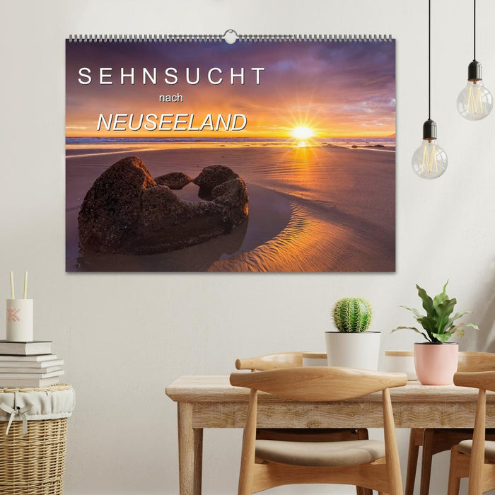 Sehnsucht nach Neuseeland (CALVENDO Wandkalender 2025)