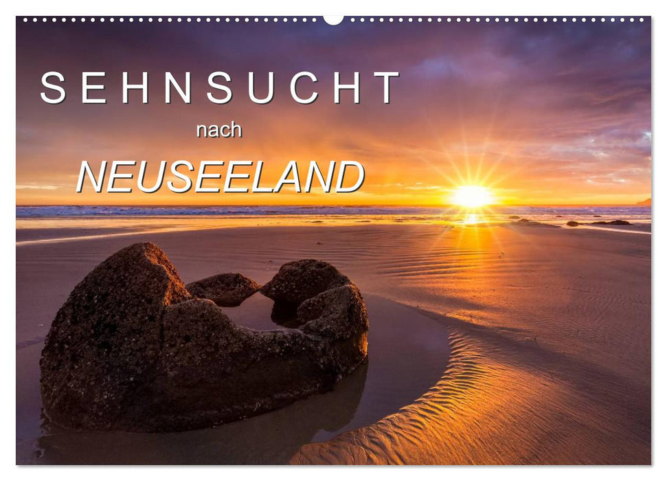 Sehnsucht nach Neuseeland (CALVENDO Wandkalender 2025)