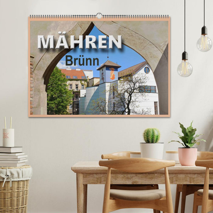 Mähren - Brünn (CALVENDO Wandkalender 2025)