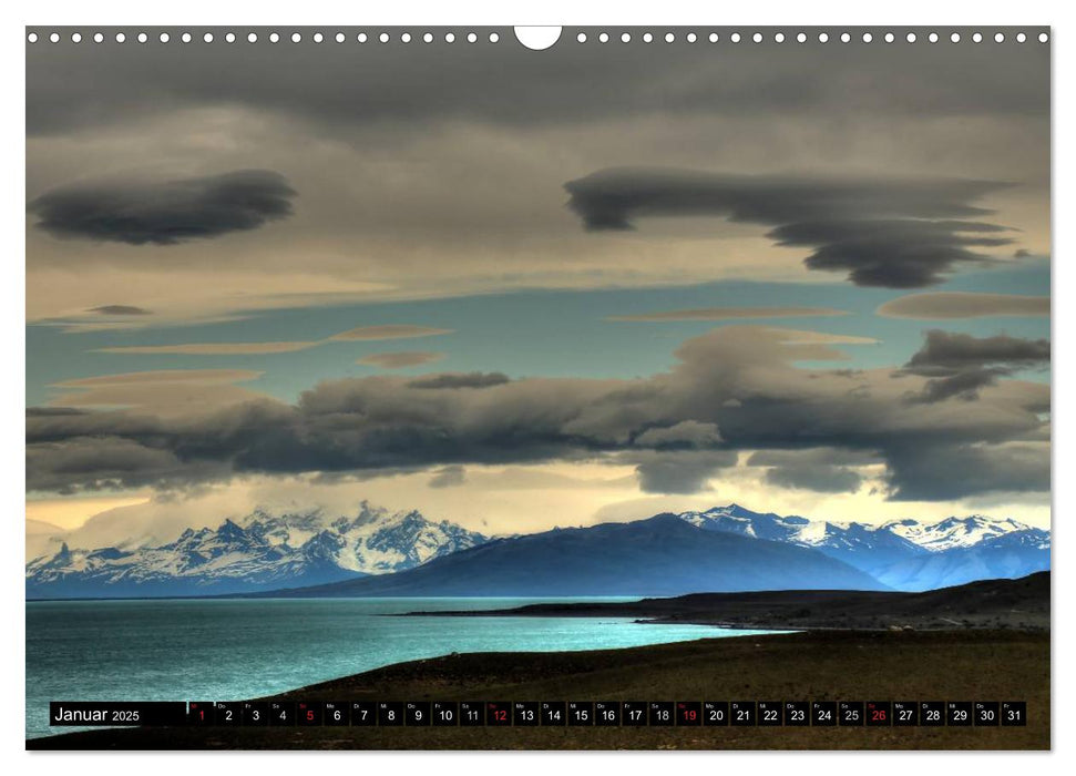 Wildes Patagonien - Abenteuer am Ende der Welt (CALVENDO Wandkalender 2025)