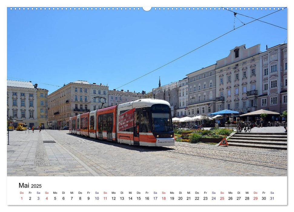 Straßenbahnen in Europa (CALVENDO Wandkalender 2025)