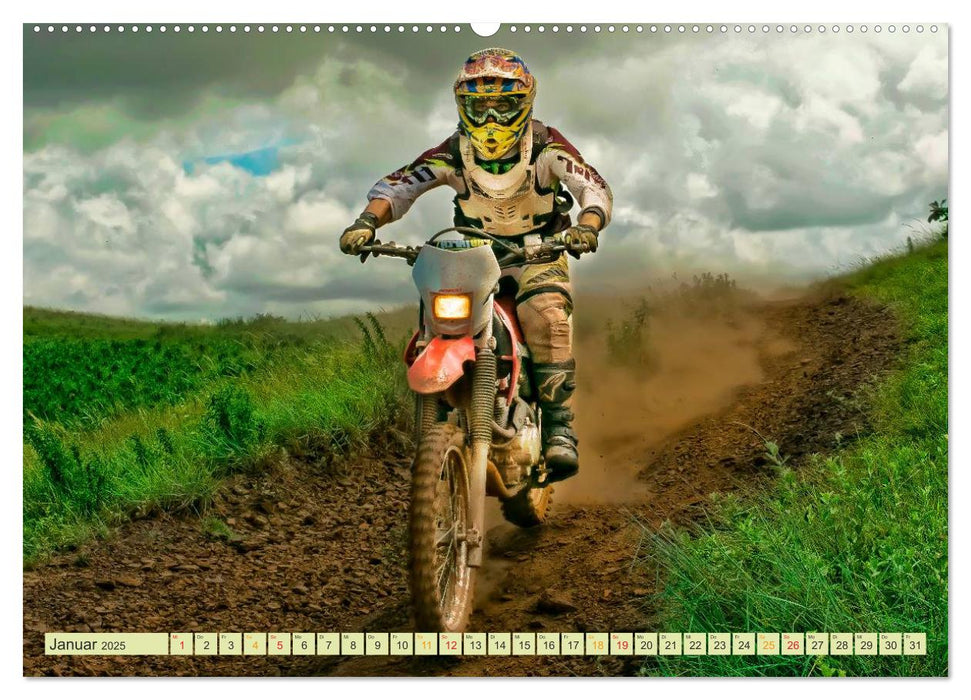 Motocross - so cool (CALVENDO Premium Wandkalender 2025)