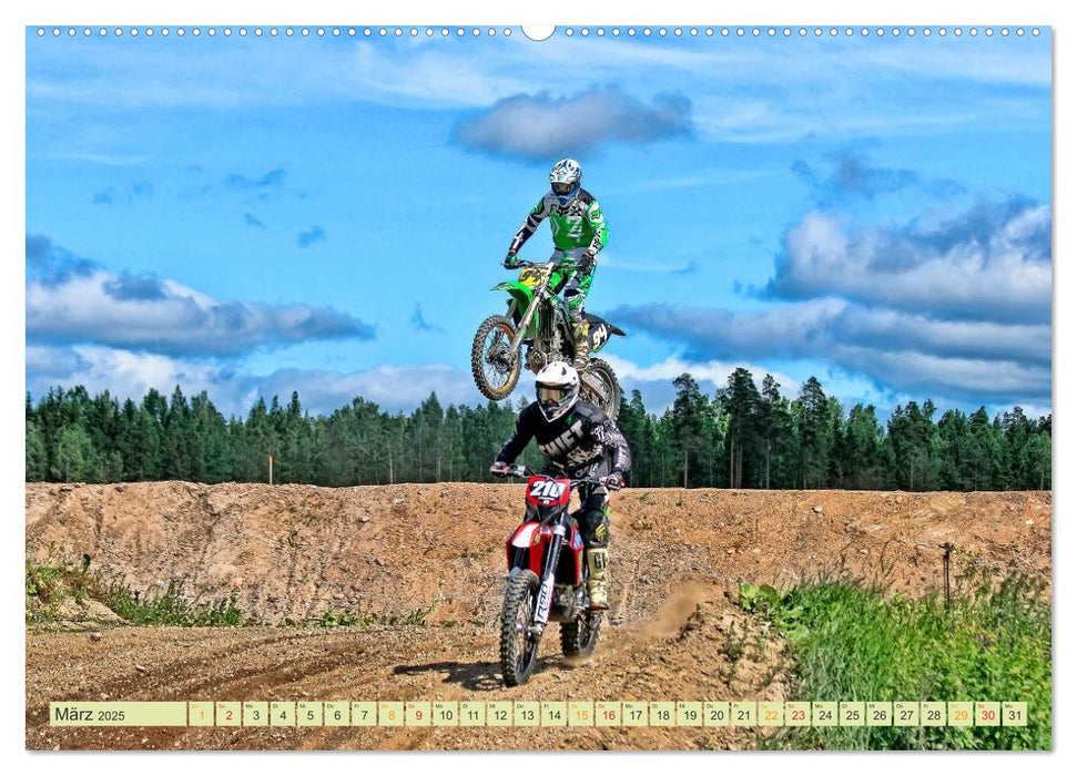 Motocross - so cool (CALVENDO Premium Wandkalender 2025)