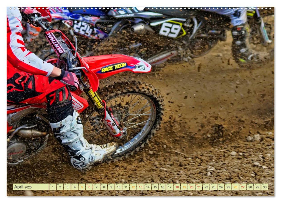 Motocross - so cool (CALVENDO Premium Wandkalender 2025)