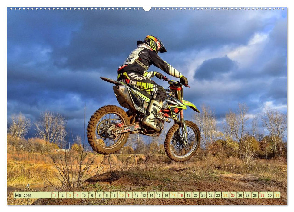 Motocross - so cool (CALVENDO Premium Wandkalender 2025)