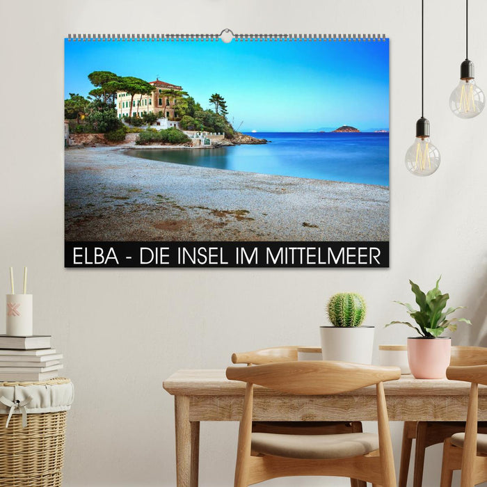 Elba - die Insel im Mittelmeer (CALVENDO Wandkalender 2025)