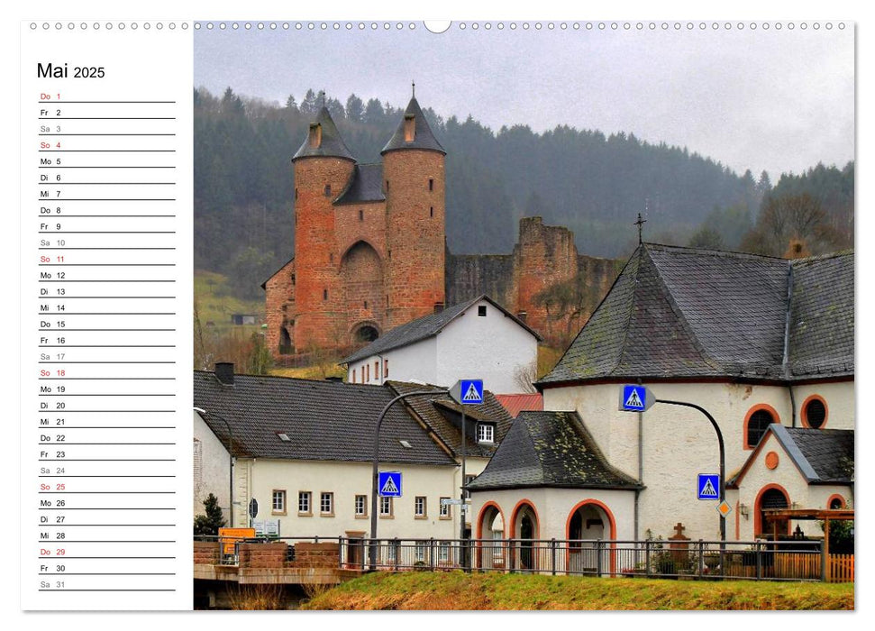 Die Eifel und ihre Regionen - Die Vulkaneifel (CALVENDO Premium Wandkalender 2025)