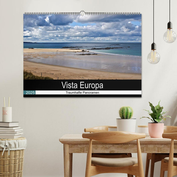 Vista Europa - Traumhafte Panoramen (CALVENDO Wandkalender 2025)