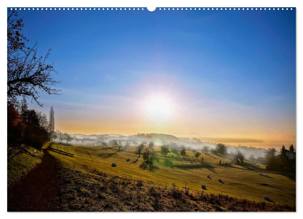 Bodensee - "Die Dörfer sind wie ein Garten ..." (Rainer Maria Rilke) (CALVENDO Wandkalender 2025)