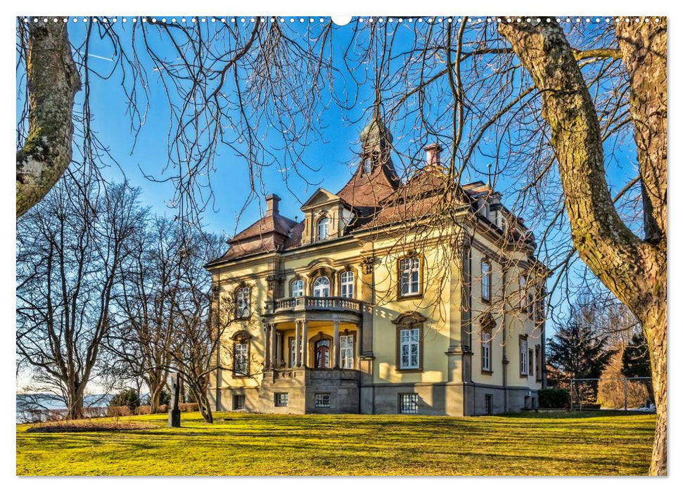 Bodensee - "Die Dörfer sind wie ein Garten ..." (Rainer Maria Rilke) (CALVENDO Wandkalender 2025)