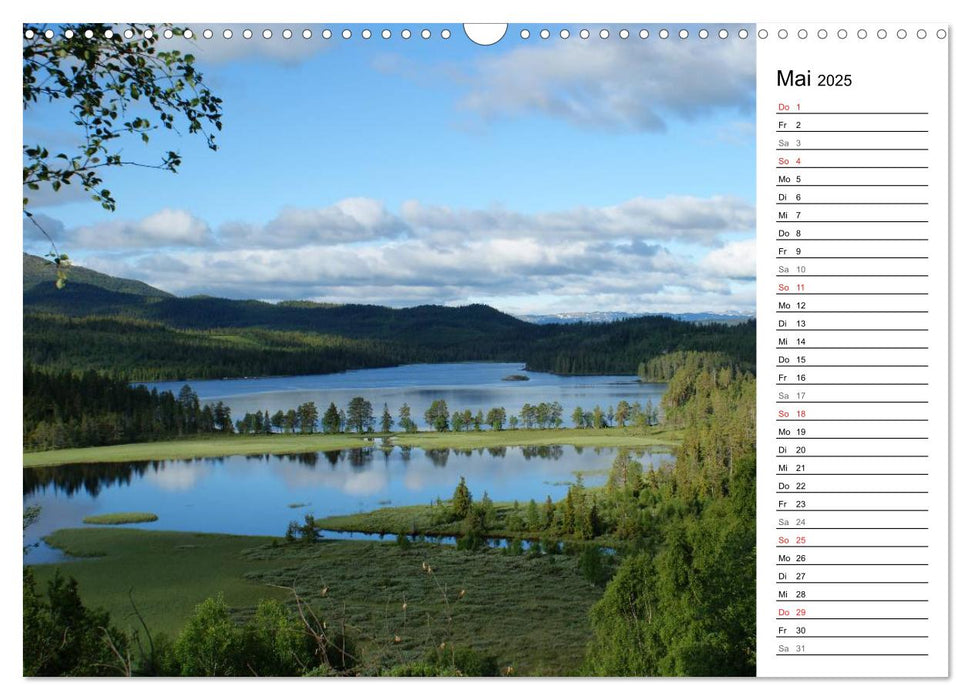 Norwegen und seine Schönheiten 2025 (CALVENDO Wandkalender 2025)