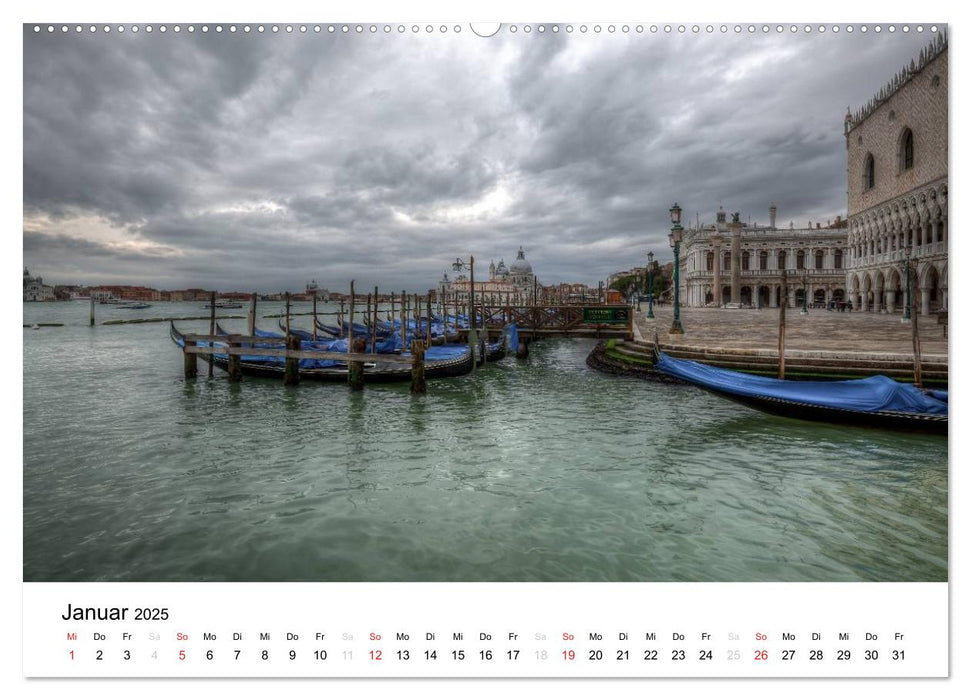 Venedig - La Serenissima 2025 (CALVENDO Premium Wandkalender 2025)