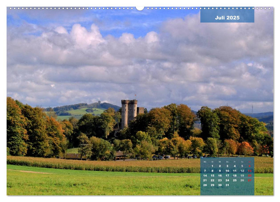 Die Eifel und ihre Regionen - Die Vulkaneifel (CALVENDO Premium Wandkalender 2025)