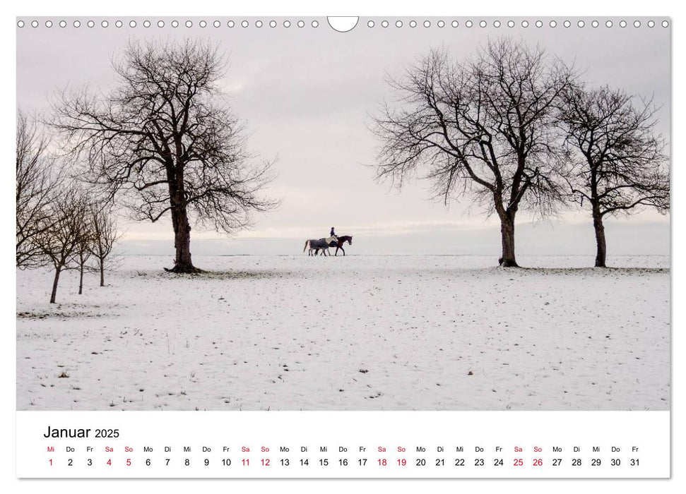 Wege in der Natur - Kraichgau und Enzkreis (CALVENDO Wandkalender 2025)