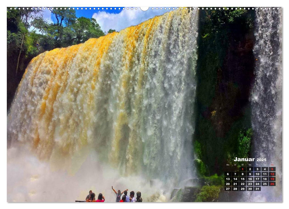 Brasilien. Der Iguazú-Nationalpark (CALVENDO Premium Wandkalender 2025)