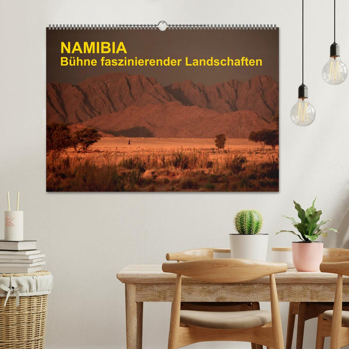 Namibia - Bühne faszinierender Landschaften (CALVENDO Wandkalender 2025)