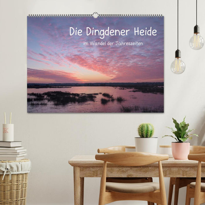 Die Dingdener Heide im Wandel der Jahreszeiten (CALVENDO Wandkalender 2025)