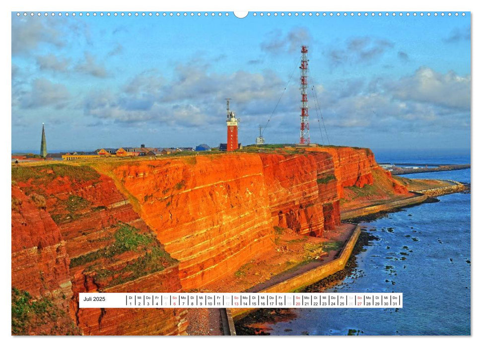 Hochsee-Insel Helgoland (CALVENDO Premium Wandkalender 2025)